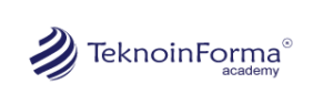 Logo teknoinforma academy marchio registrato