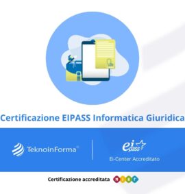 certificazione EIPASS informatica giuridica TeknoinForma
